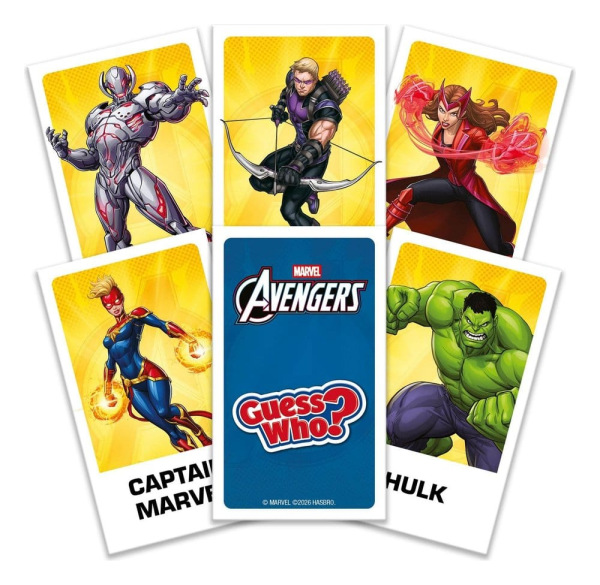 Marvel Board Game Guess Who? Avengers 2