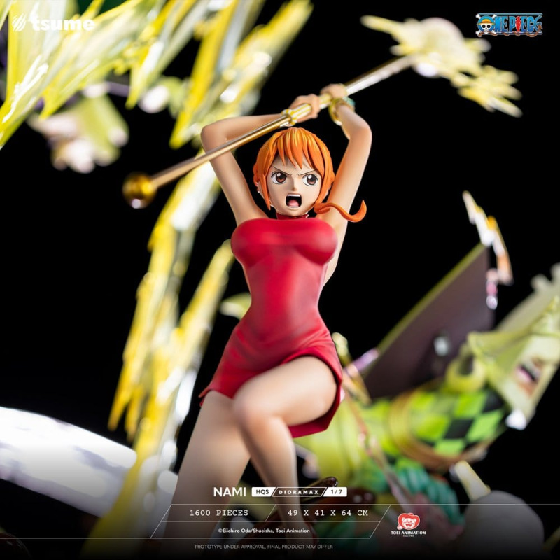One Piece HQS Dioramax Figure 1/6 Nami 64 cm 8