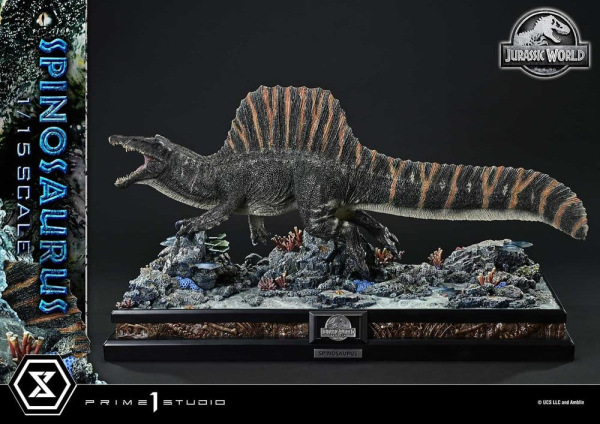 Jurassic World Rebirth (Film) Legacy Museum Collection Statue 1/15 Spinosaurus 39 cm 9