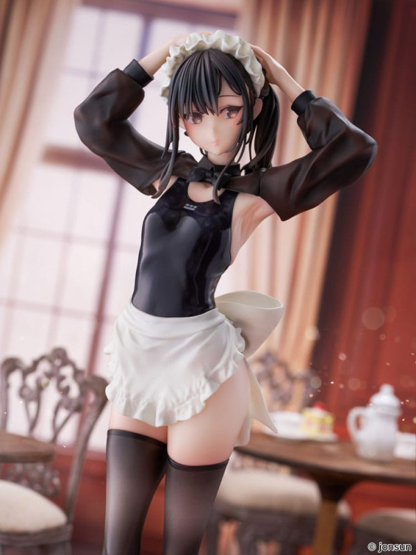 Original Character PVC Statue 1/6 Sakura Shiori Competition Swimsuit Maid 27 cm 4