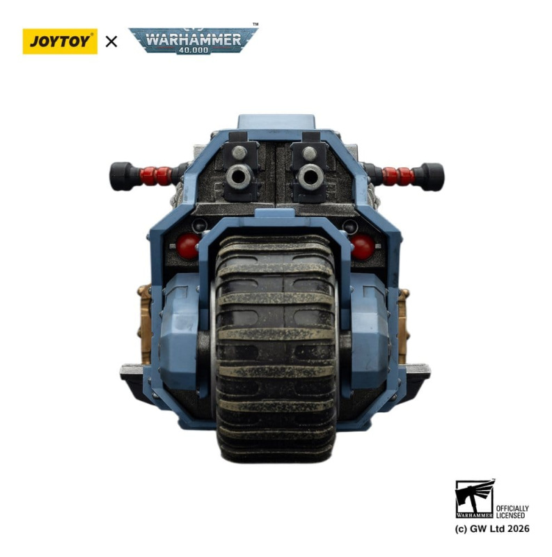 Warhammer 40,000 Raider-pattern Combat Bike Space Wolves with twin-linked bolt rifles 22 cm 6