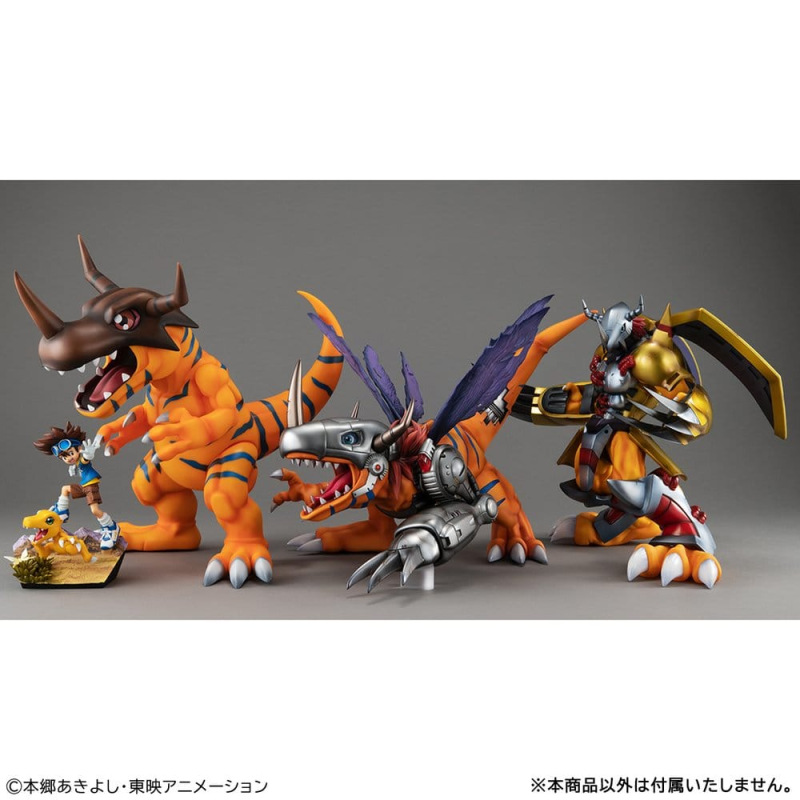 Digimon Adventure Precious G.E.M. Series PVC Figure Greymon & Taichi Yagami 25 cm (Repeat) 1