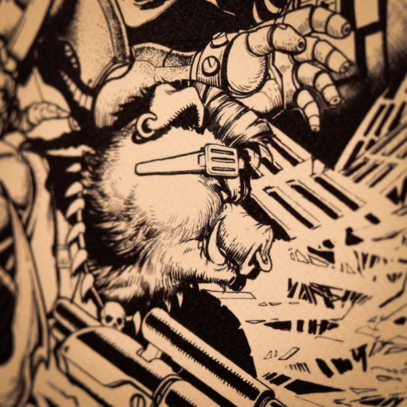 Teenage Mutant Ninja Turtles Art Print Comic Limited Edition 42 x 30 cm 7