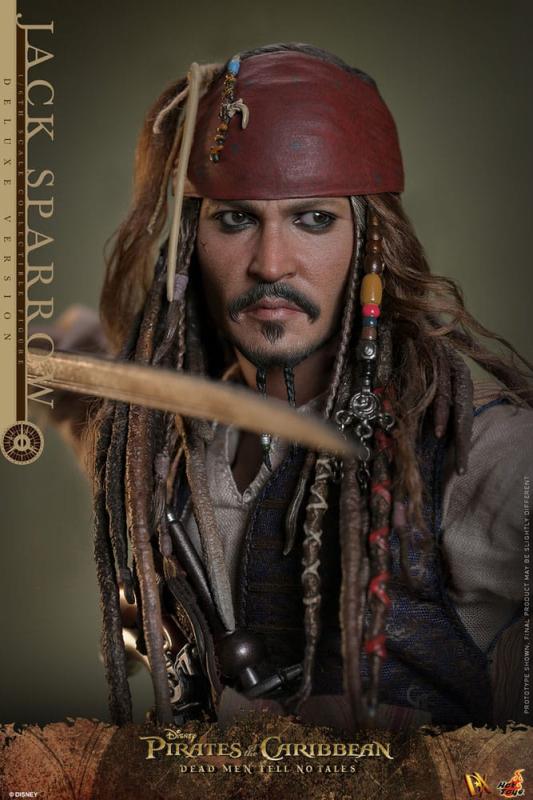 Pirates of the Caribbean: Dead Men Tell No Tales DX Action Figure 1/6 Jack Sparrow (Deluxe Version) 8