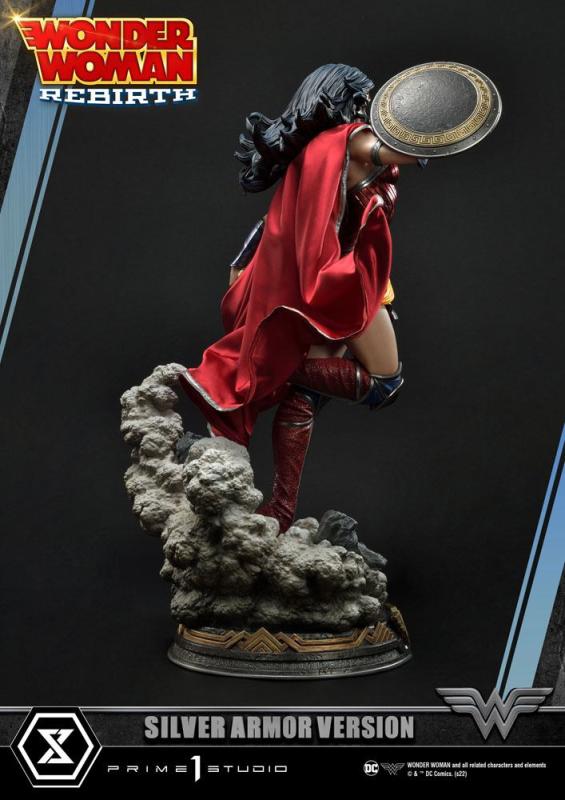 DC Comics: Wonder Woman Rebirth Silver Armor Version 1/3 Statue - Prime 1 Studio