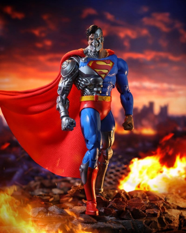 DC Multiverse McFarlane Vault Collection Action Figure Cyborg Superman (Revenge of the Green Lantern 9