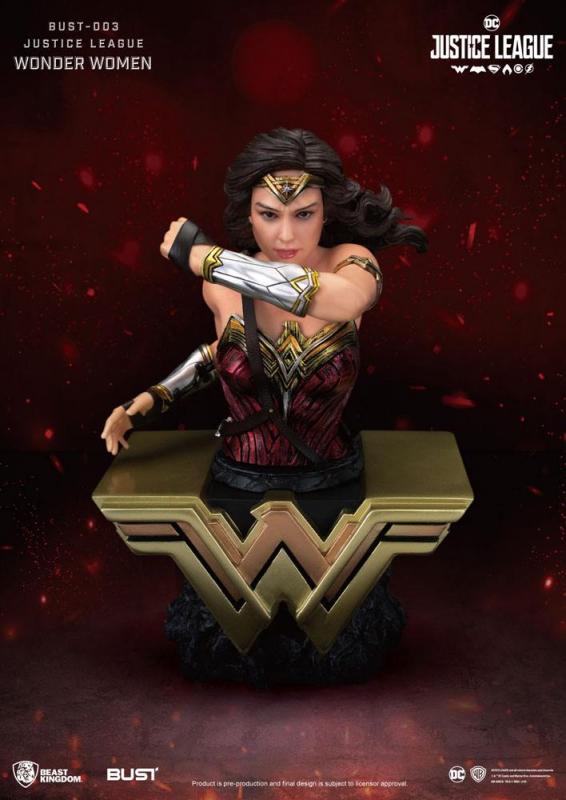 Justice League: Wonder Woman - PVC Bust 15 cm - Beast Kingdom