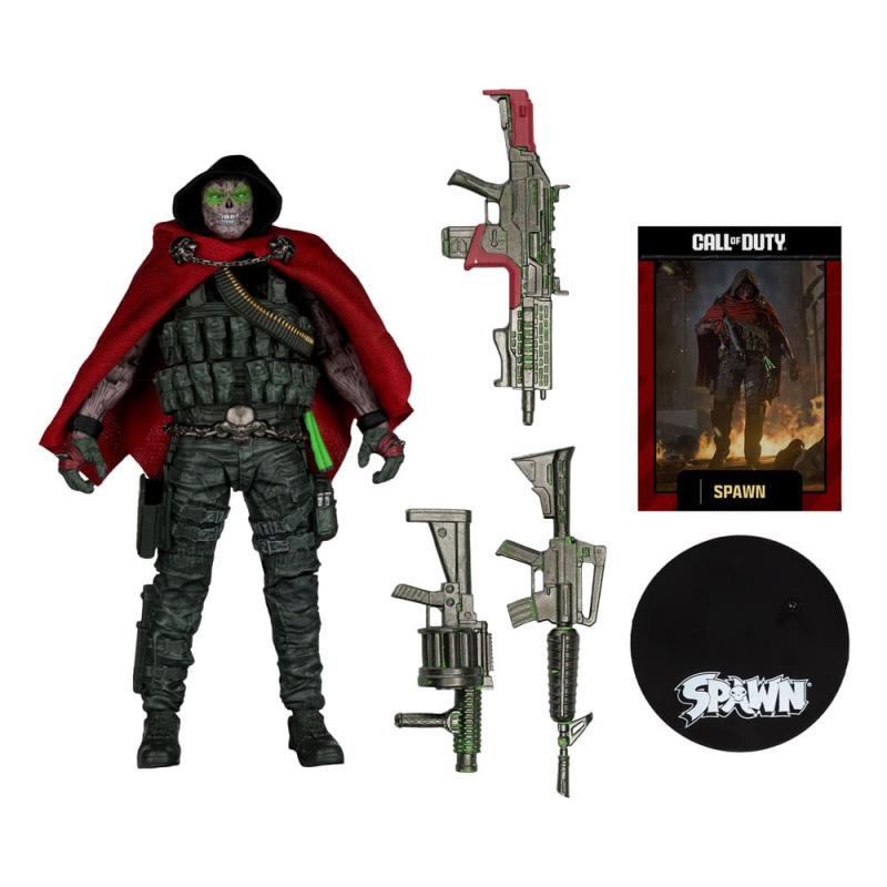 Call of Duty Action Figure Burned Spawn 18 cm 2