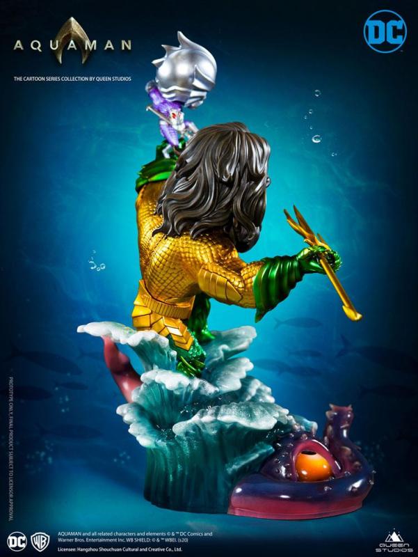 DC: Aquaman 1/3 Cartoon Series Statue - Queen Studios