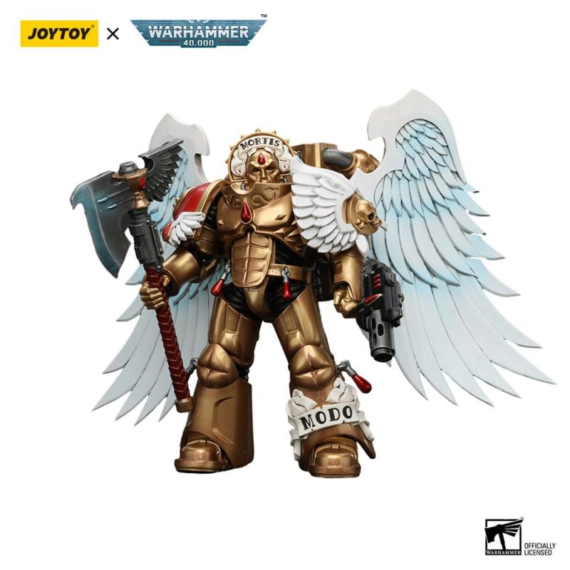 Warhammer The Horus Heresy Action Figure 1/18 Blood Angels Sanguinary Guard with Encarmine Axe and I