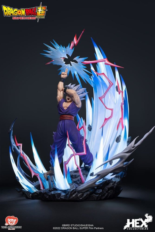 Dragon Ball Super: Super Hero 1/4 Statue Son Gohan 82 cm 10