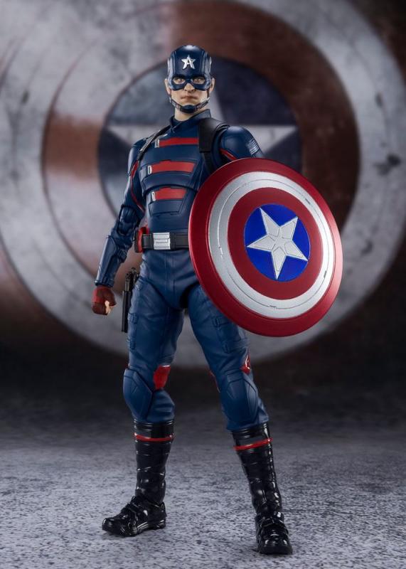 The Falcon and the Winter Soldier: Captain America 15 cm Action Figure - Bandai Thamashii