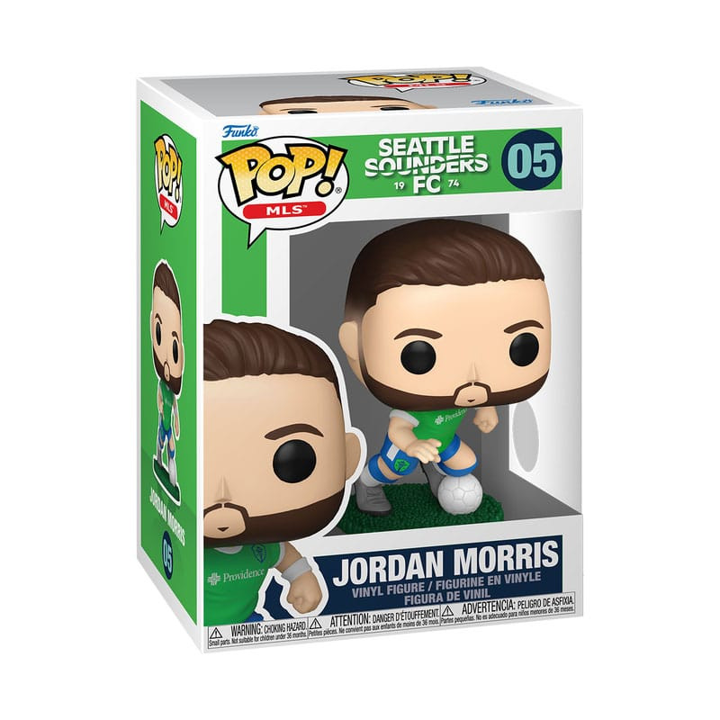 MLS POP! Sports Vinyl Figure Sounders- Jordan Morris 9 cm 1