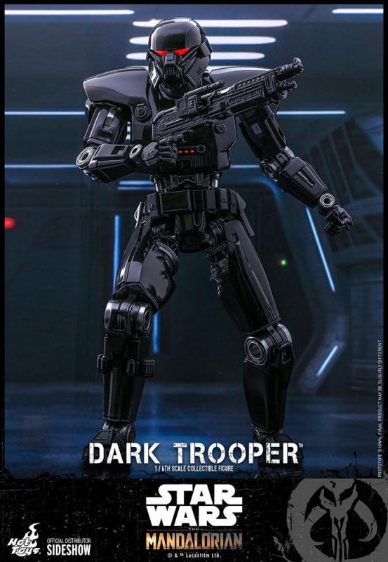 Star Wars The Mandalorian: Dark Trooper  - Figure 1/6 - Hot Toys