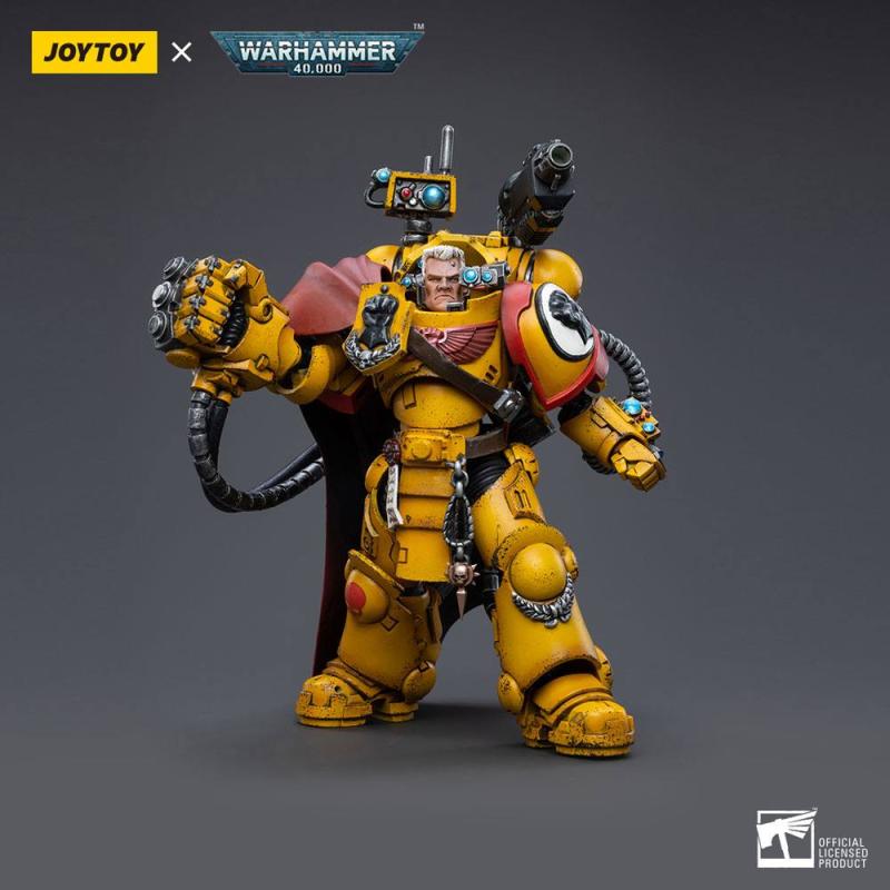 Warhammer 40k: Imperial Fists Third Captain Tor Garadon 1/18 Action Figure - Joy Toy (CN)