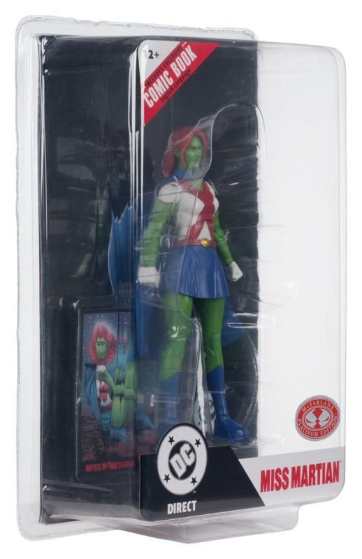 DC Direct Page Punchers Action Figure Miss Martian (Teen Titans #41) (Red Platinum Edition) 17 cm 8