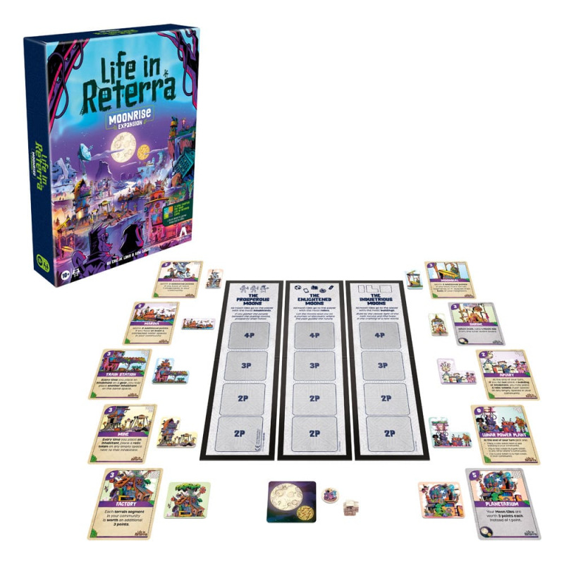 Life in Reterra Board Game Expansion TMoonrise *English Version* 2