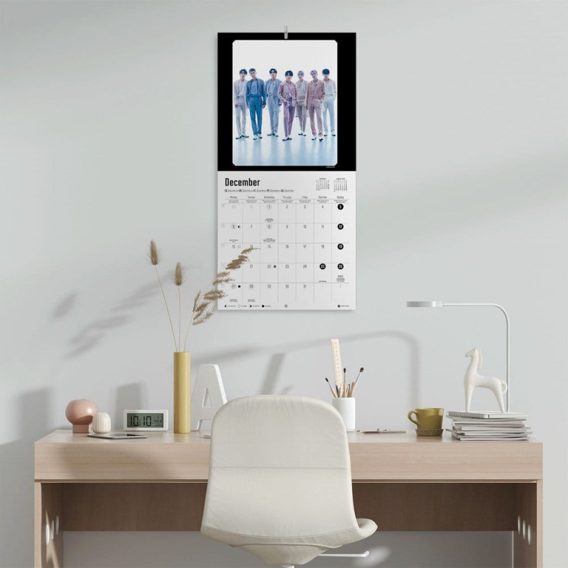 BTS 2027 Wall Calendar 30 x 30 cm 3
