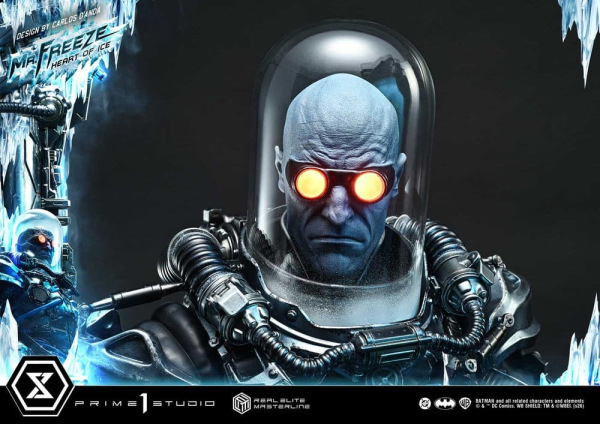 DC Comics Real Elite Masterline Series Statue 1/3 Batman (Comics) Mr. Freeze Heart of Ice (Design by 13
