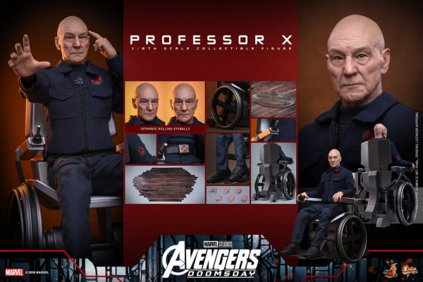 Marvel X-Men Action Figure 1/6 Professor X 25 cm 12