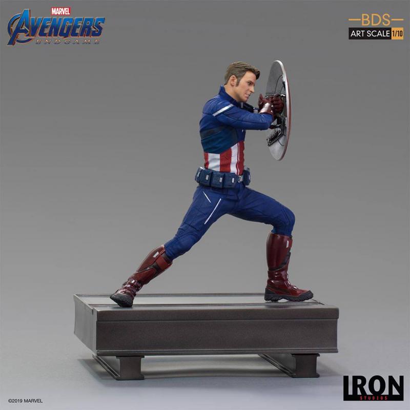 Avengers Endgame: Captain America - BDS Art Scale Statue 1/10 2023 19 cm - Iron Studios