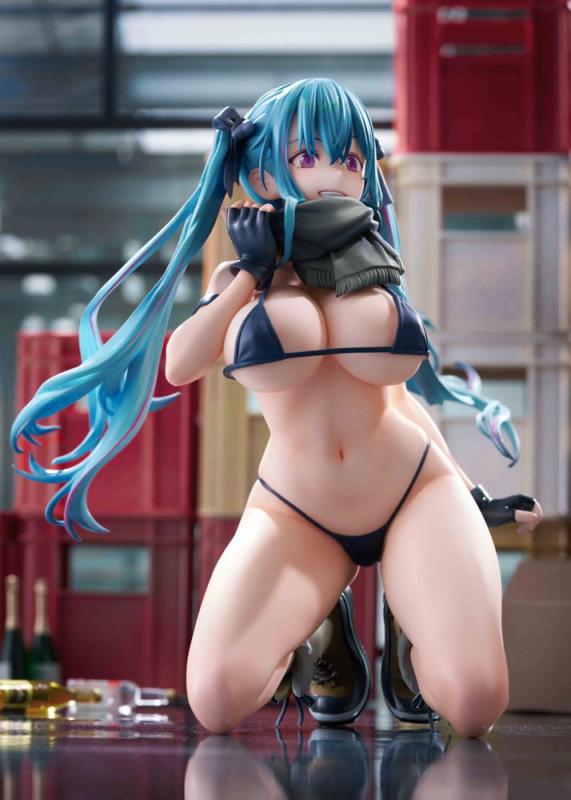 Original Illustration PVC Statue 1/7 Warehouse Aoko Illustration by FreeStyle 16 cm 3