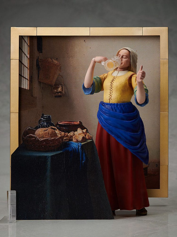 The Table Museum Figma Action Figure The Milkmaid by Vermeer 14 cm 6