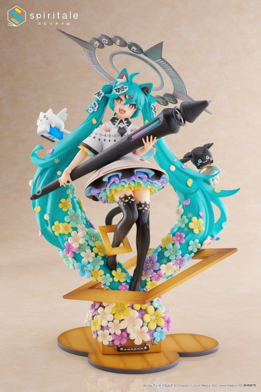 Hatsune Miku x Naoki Saito PVC Statue 1/7 My Figure Making! The Painter Ver. 34 cm 2