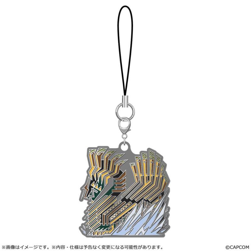 Monster Hunter Wilds Metal Keychain Monster Icon 5 cm Assortment (10) 6