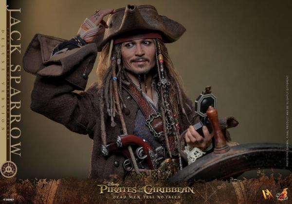 Pirates of the Caribbean: Dead Men Tell No Tales DX Action Figure 1/6 Jack Sparrow (Deluxe Version) 13