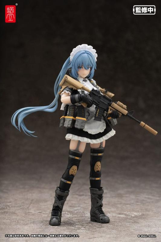 Original Character Action Figure Kit 1/12 RA-02 Tactical Maid Kazune Tokiwa 16 cm 5