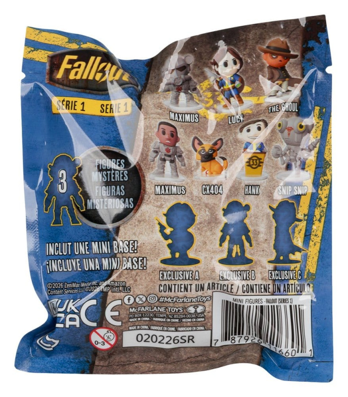 Fallout (TV Show) Blind Bag Mini Figures Series 1 6 cm Display (24) 7