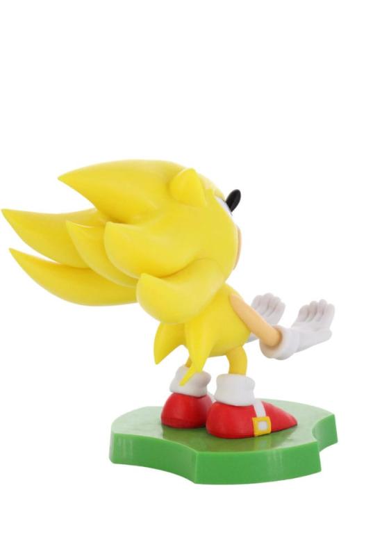 Sonic The Hedgehog Holdem Cable Guy Super Sonic 10 cm