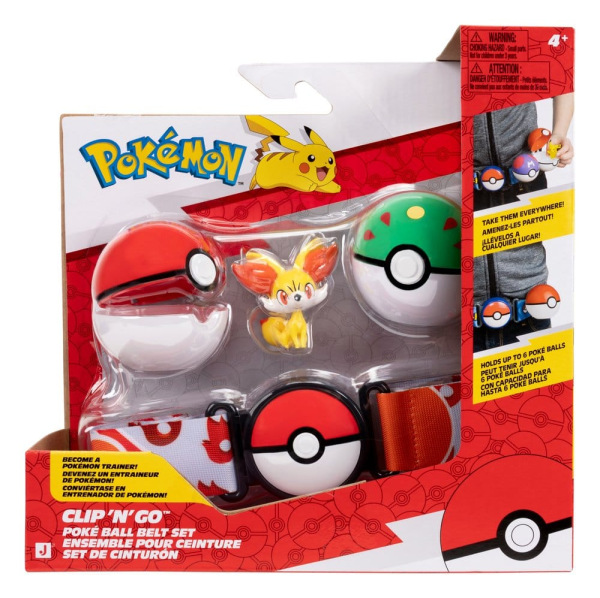 Pokémon Toy Clip 'n' Go Belt Set Fennekin 2