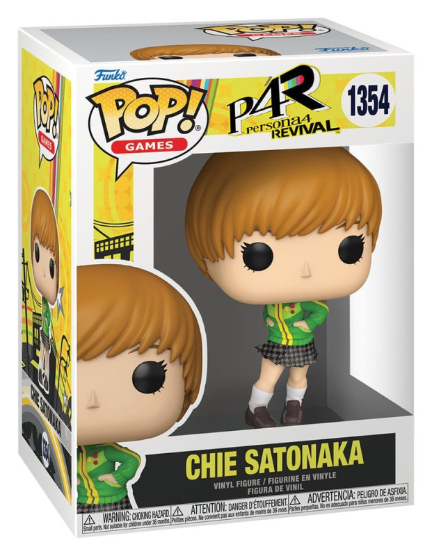 Persona 4 POP! Games Vinyl Figure Chie Satonaka 9 cm 1