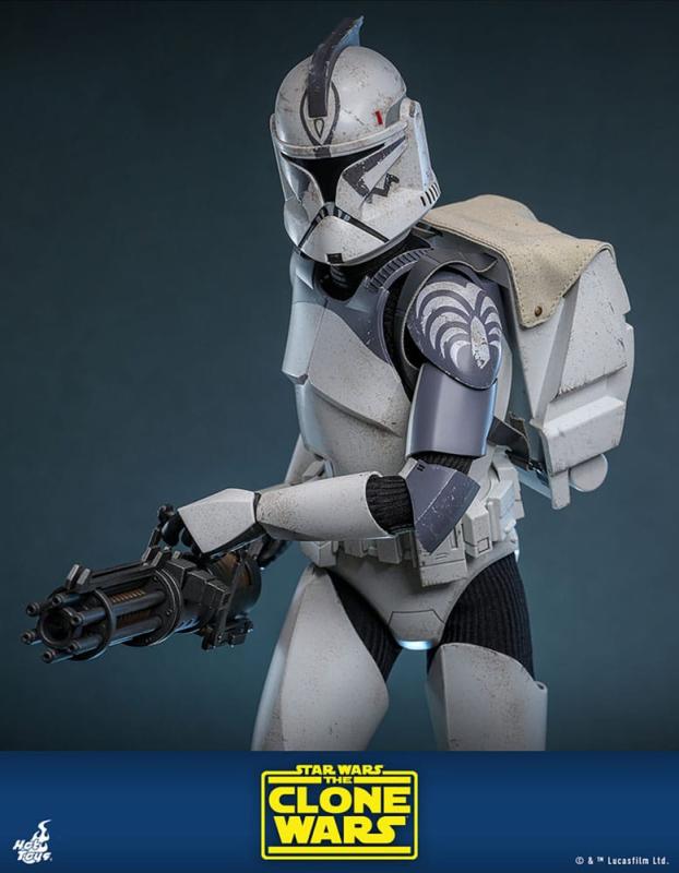 Star Wars The Clone Wars Action Figure 1/6 104th Battalion Wolfpack Clone Trooper Deluxe Version 30 3