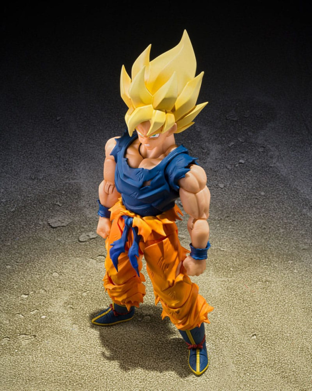 Dragon Ball Z S.H.Figuarts Action Figure Super Saiyan Son Goku (Fighter of Rage) 14 cm 1