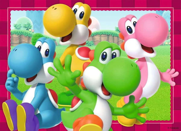 Super Mario Puzzle 4-Pack Time for Mario! (4x100 Pieces) 5