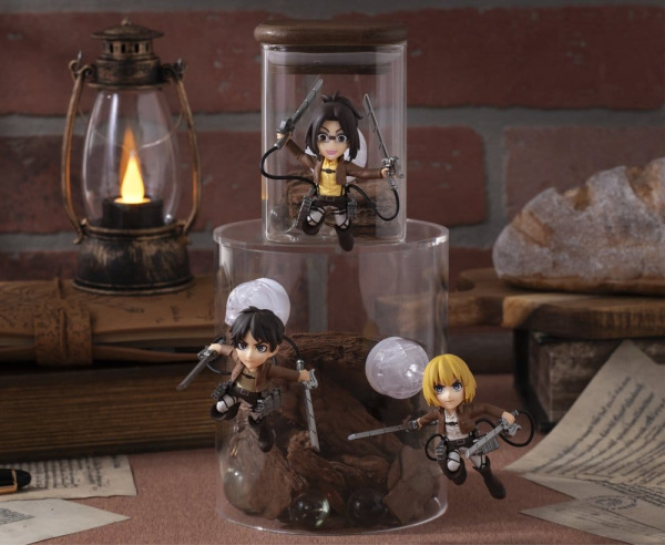 Attack on Titan Tobimas Mini Figures Blind Box Assortment (6) 9