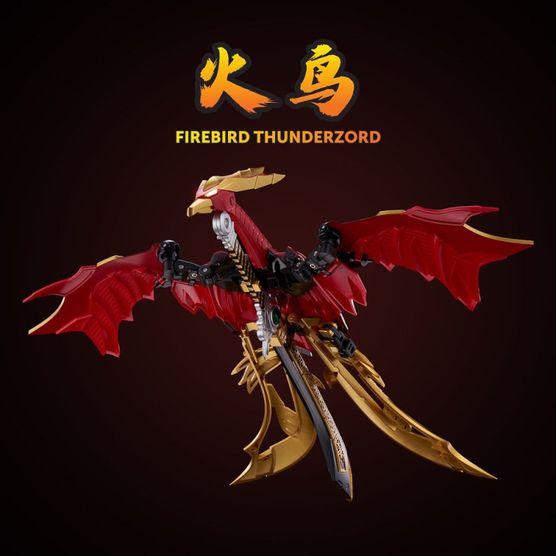 Power Rangers Go! Kuro Kara Combine Action Figure Thunder Megazord 28 cm 1