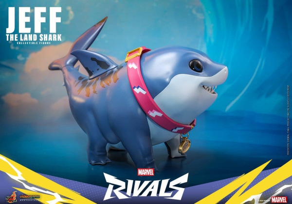 Marvel Rivals Videogame Masterpiece Series Action Figure Jeff the Land Shark 11 cm 5