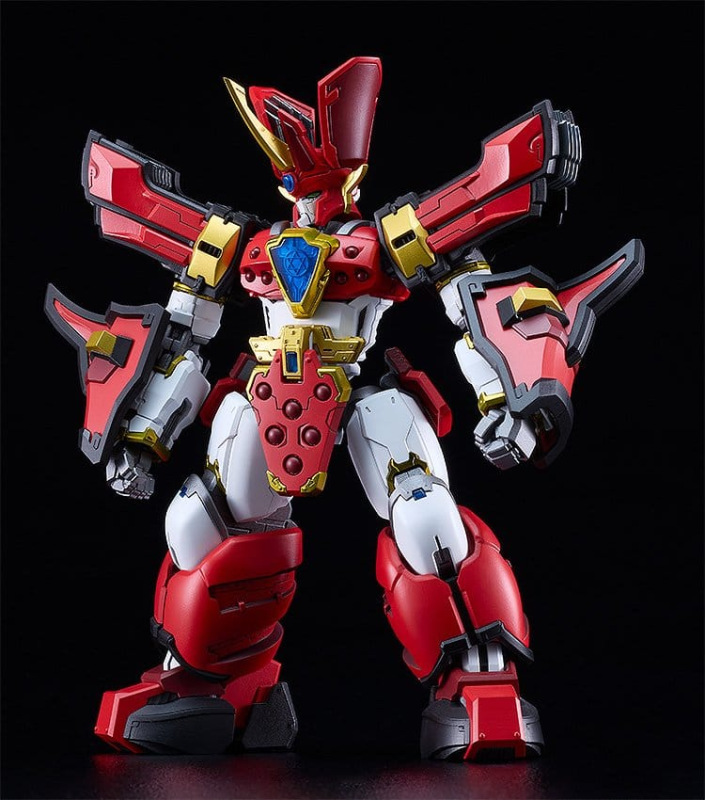 Mado King Granzort Moderoid King's Style Plastic Model Kit Granzort Gold Edition 19 cm 4
