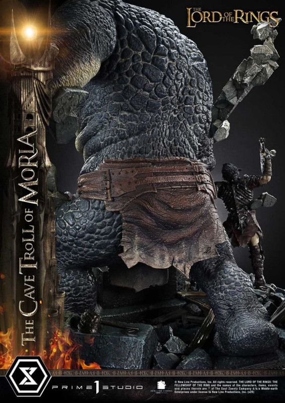 The Lord of the Rings Premium Masterline Series Statue 1/6 Cave Troll of Moria 91 cm 12