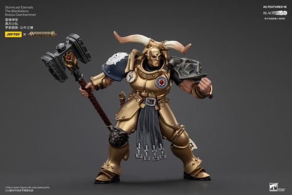 Warhammer Age of Sigmar Actionfigur Stormcast Eternals The Blacktalons Rostus Oxen hammer 20 cm 3