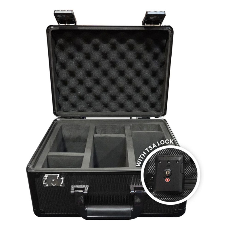 Evoretro Trading Card Suitcase Black Small 1