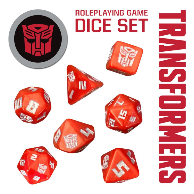 Transformers RPG Dice Set 1