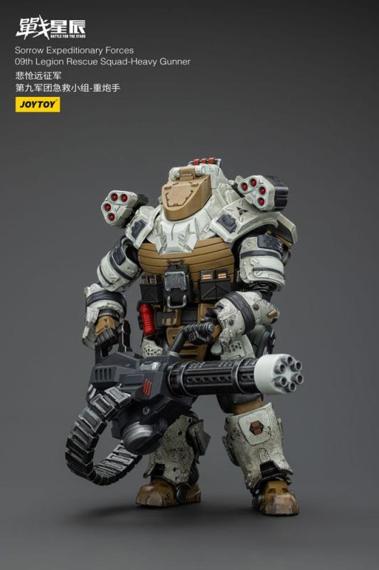 Battle For the Stars Action Figure Sorrow Expeditionary Forces 09th Legion Rescue Squad-Heavy Gunner