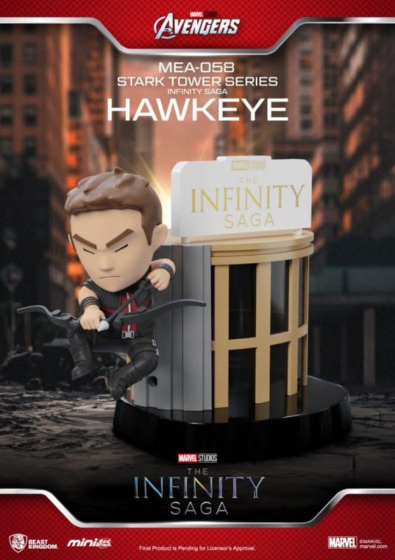 Marvel Mini Egg Attack Figures 12 cm The Infinity Saga Stark Tower Series Assortment (6)