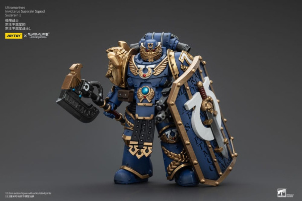 Warhammer The Horus Heresy Action Figure 1/18 Ultramarines Invictarus Suzerain Squad Suzerain 1 12 c 1
