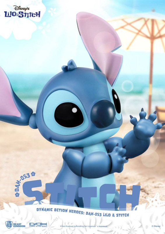 Lilo & Stitch Dynamic 8ction Heroes Action Figure 1/9 Stitch 18 cm 8